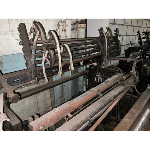 78 - A Yorkshire cross-bar weaving loom, 152cm high x 203cm wide x 114cm deep.
***Please note this lot is... 