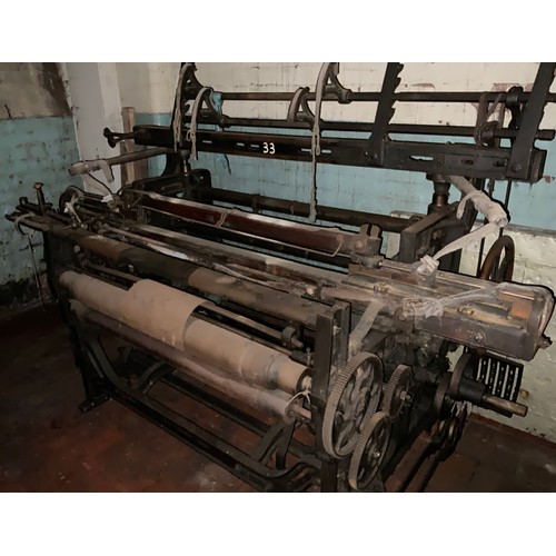 79 - A Yorkshire cross-bar weaving loom, 152cm high x 218cm wide x 108cm deep.
***Please note this lot is... 