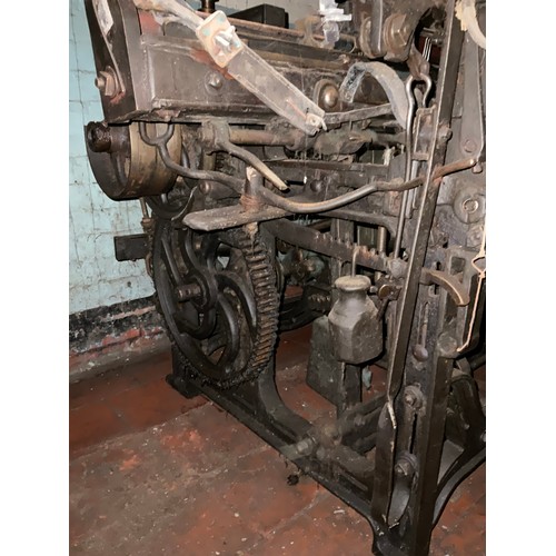 79 - A Yorkshire cross-bar weaving loom, 152cm high x 218cm wide x 108cm deep.
***Please note this lot is... 