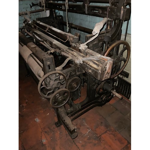 79 - A Yorkshire cross-bar weaving loom, 152cm high x 218cm wide x 108cm deep.
***Please note this lot is... 