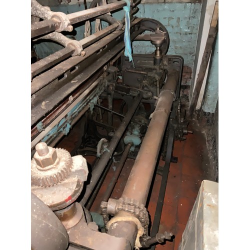 79 - A Yorkshire cross-bar weaving loom, 152cm high x 218cm wide x 108cm deep.
***Please note this lot is... 