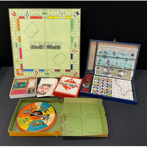 577 - Toys & Games - Chesterfield table Croquet, tin table football, Knapp Electic Questioner, early card ... 