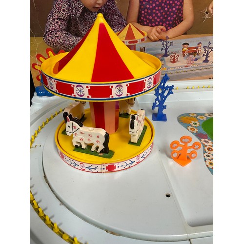 6001 - Corgi - 853 Magic Roundabout Playground, with See-Saw, Carousel, figures and accessories, boxed; 851... 