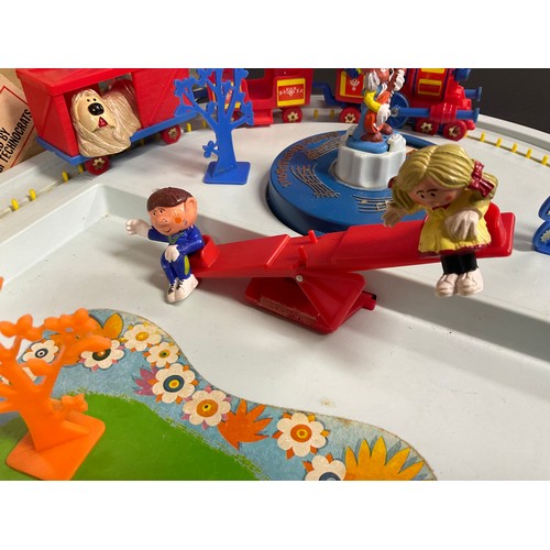 6001 - Corgi - 853 Magic Roundabout Playground, with See-Saw, Carousel, figures and accessories, boxed; 851... 