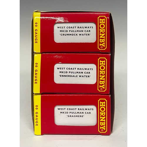 6290 - Hornby Model Railways - R4455 'West Coast Railways' Pullman cars coach pack boxed set, comprising th... 