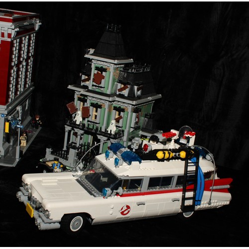 6475 - Lego - Ghostbusters, 75827 Firehouse Headquarters, unboxed; 21108 Ecto-1, unboxed; Monster Fighters,... 