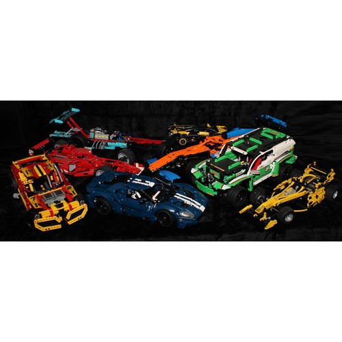 6501 - Lego - Racers, 8146 Nitro Muscle, unboxed; Technic, 42039 24 Hour Race Car; 8445 Formula 1 Racer, 42... 