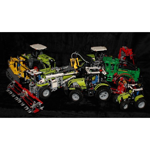 6518 - Lego - Technic, 8274 Combine Harvester, unboxed; 8284 Dune Buggy/Tractor, unboxed; etc (7)

(8274) R... 