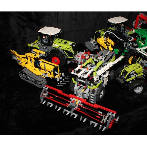 6518 - Lego - Technic, 8274 Combine Harvester, unboxed; 8284 Dune Buggy/Tractor, unboxed; etc (7)

(8274) R... 