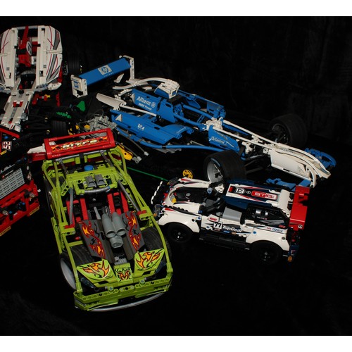 6502 - Lego - Racers, 8461 Williams F1 Racer, unboxed; 8649 Nitro Menace, unboxed; Technic, 42000 Grand Pri... 