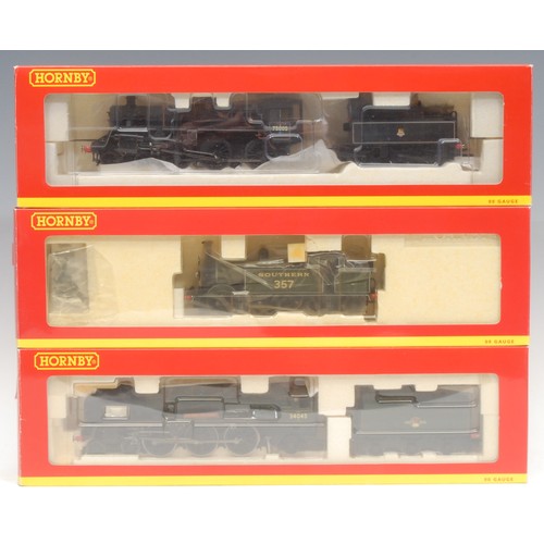 6210 - Hornby Model Railways - R2503 SR 0-4-4 Class M7 '357' locomotive, 00 gauge, boxed and outer sleeve; ... 