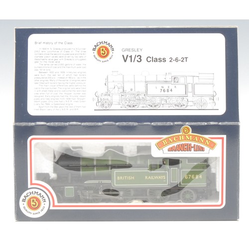 6129 - Bachmann Branch-Line Model Railways 32-137 4575 Prairie Tank 5500 Plain Black Early Emblem locomotiv... 