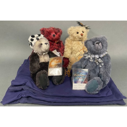 6403 - The Cotswold Bear Company, Szechwan (sic), collector's teddy bear, Show Exclusive, plush mohair, lim... 