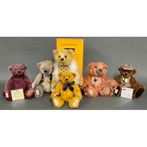 6371 - Dean's Rag Book, Elizabeth Taylor Tribute Bear, a collector's mohair Teddy Bear, limited edition 16/... 