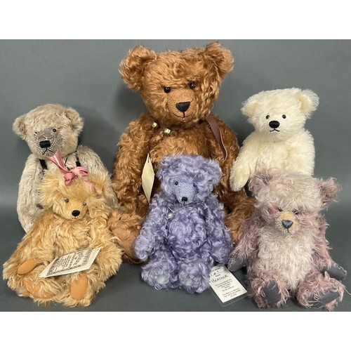 6364 - Artist Bears - Stephanie's Teddies, Rufus, genuine mohair, limited edition 3/50, 43cm, paper label a... 