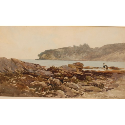 417 - William Tatton Winter, RBA, (1855-1928)
Durlstone Head, Swanage
signed, watercolour, 20cm x 34.5cm