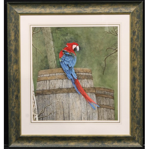 506 - Terence Balm (20th century)
Parrot
signed, watercolour and gouache, 53cm x 49cm