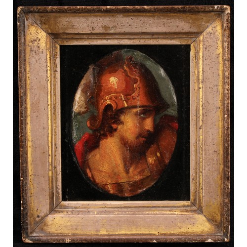 583 - Italian School (19th century) 
Portrait of Mars 
unsigned, oil on panel, 15cm x 11cm