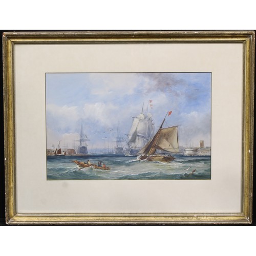 365 - English School (19th century) 
The Red Ensign 
unsigned, watercolour, 30cm x 45cm