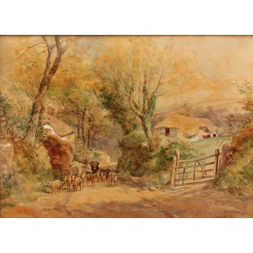 373 - J Hardy (19th century)
Hole Farm, The Hollow, Littleover, Derby
watercolour, 22.5cm x 32cm