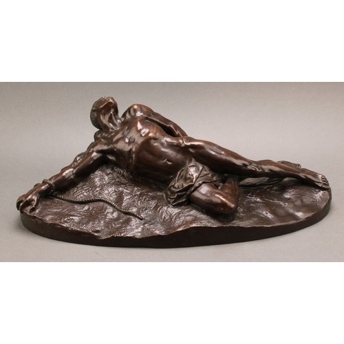 2090 - Anton van Wouw (1862-1945), by, Victor Van Hove (Belgian, 1826-1891), after, a dark patinated bronze... 