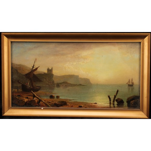 633 - George Frederick Buchanan (1800-1864)  
Greenan Castle and Beach, Firth of Clyde  
signed and dated ... 