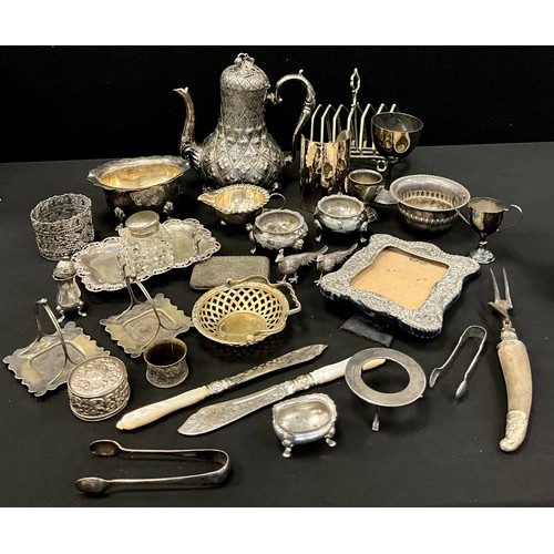 551 - Silver Plated Ware - various flatware; hollow ware; etc (2).