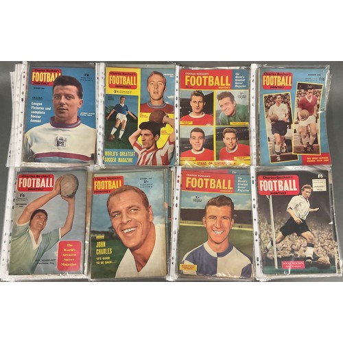 840 - Football Memorabilia - Charles Buchan’s Football Monthly magazine, 1952 (incomplete); 1953 (complete... 