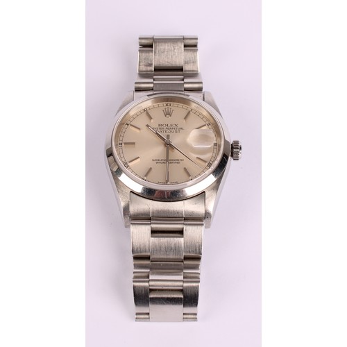 1039 - Rolex -  Oyster Perpetual Datejust superlative Chronometer Officially Certified stainless steel wris... 