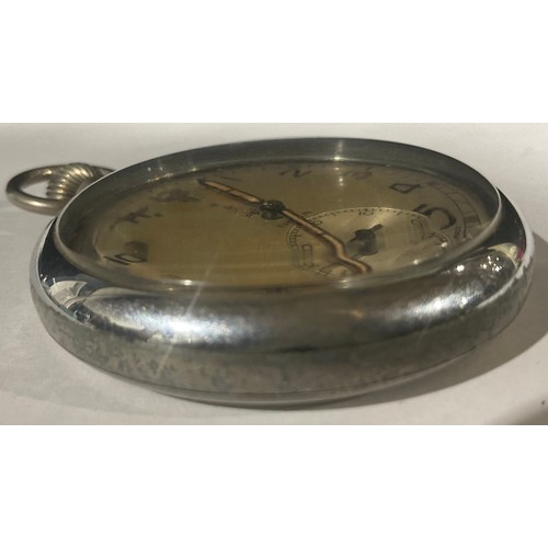 558 - A Doxa military pocket watch, GSTP G2002B, 50mm diameter