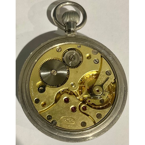 558 - A Doxa military pocket watch, GSTP G2002B, 50mm diameter