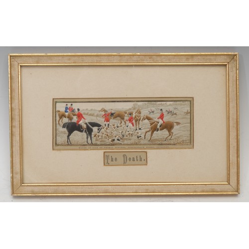 Stevengraphs - Thomas Stevens, London, a woven silk Stevengraph, of ...