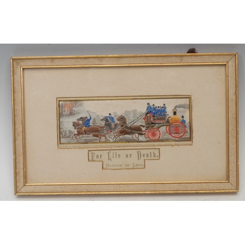 Stevengraphs - Thomas Stevens, London, a woven silk Stevengraph, of ...