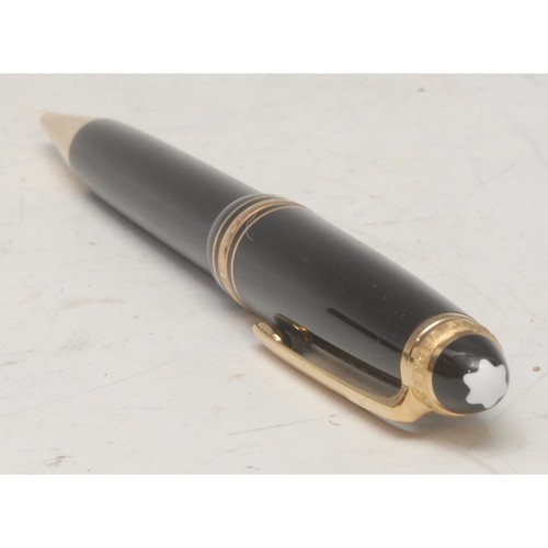 3748 - Montblanc - a limited edition 75th anniversary le Grande mechanical pencil, 167 75355, ref Iv1090672... 