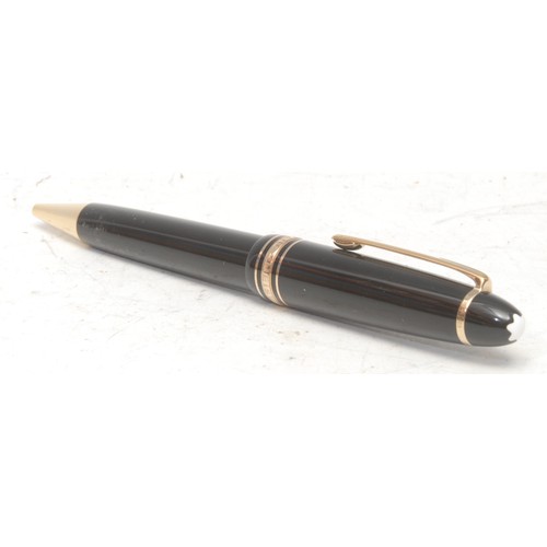 3749 - Montblanc - a limited edition le Grande mechanical rollerball/ball point pen, ref GP1041803, boxed w... 