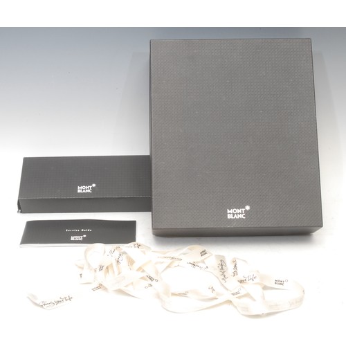 3749 - Montblanc - a limited edition le Grande mechanical rollerball/ball point pen, ref GP1041803, boxed w... 