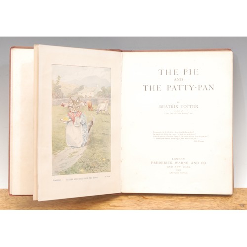 4235 - Potter (Beatrix 1866-1943), The Pie and the Patty-Pan, London, Frederick Warne and Co., 1905, inscri... 