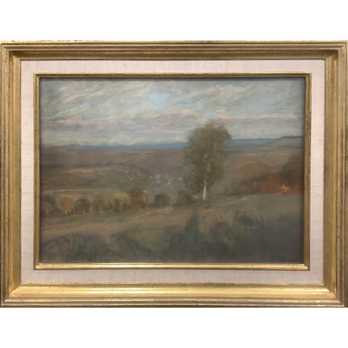 243 - Erwin Starker (1872-1938)  Landscape, Germany  signed, watercolour, 29cm x 41cm