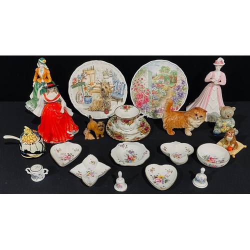 64 - Ceramics - a Royal Doulton figure, Nicole, HN4112; a Coalport figure, Emily, limited edition 4725/50... 