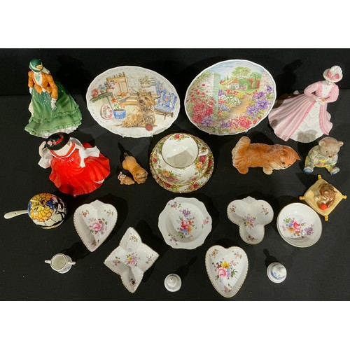 64 - Ceramics - a Royal Doulton figure, Nicole, HN4112; a Coalport figure, Emily, limited edition 4725/50... 