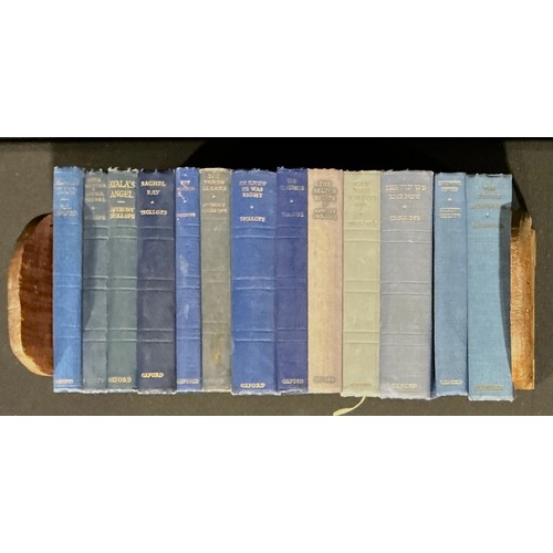 146 - Literature – Trollope (Anthony 1815-1882): 12 approximately uniform vols. Oxford, University Press t... 