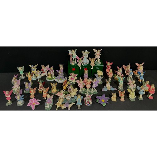 363 - A quantity of Dezine resin models, The Fairy Collection, including Twilight, Winter Fairy, Goodwish ... 