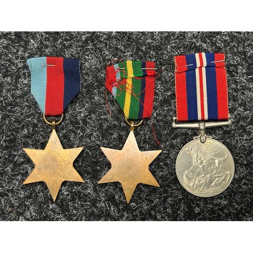 5034 - WW2 British medal group to 1700285 Sgt. Leonard Henry Fowler MM, RA comprising of 1939-45 Star, Paci... 