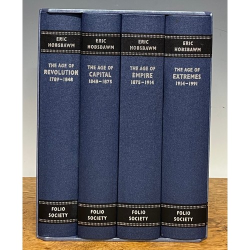 413 - Books – Folio Society editions: Hobsbawm (Eric John Ernest, 1917-2012), The Making of the Modern Wor... 