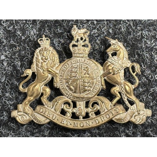 5080 - British Belt Plates, Post War Grenadier Guards Belt Buckle and five Helmet plates.