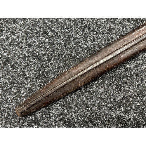 5117 - British Lee-Metford Bayonet with double edged blade 280mm in length, dated 