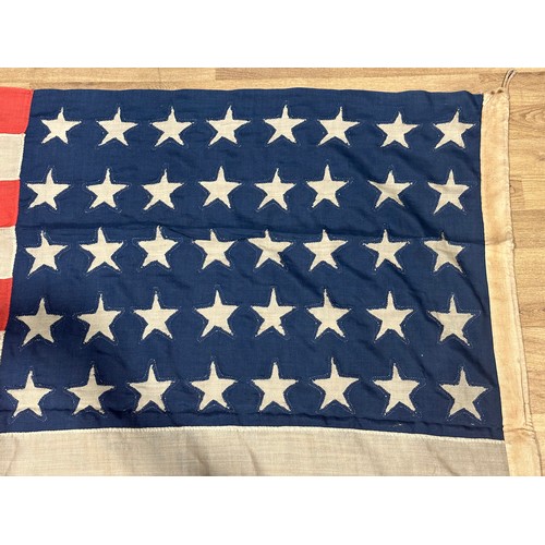 5120 - Rare 1889 US 40 Star Flag. The 40 star American flag is exceedingly rare due to the fact that most p... 