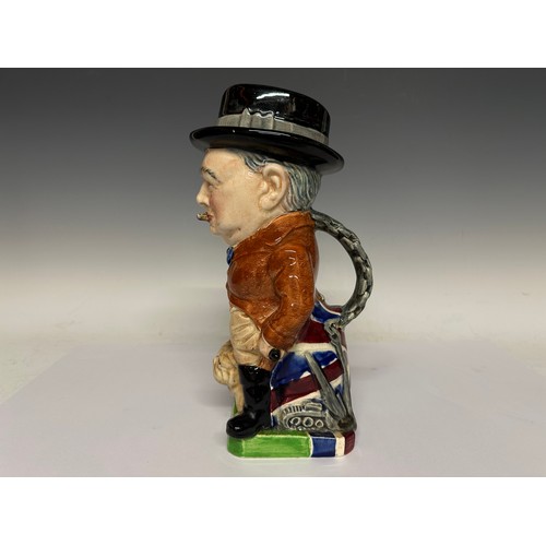 5189 - WW2 British Patriotic Toby Jug 