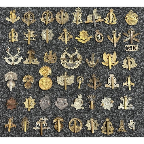 5190 - Collection of British Army Cap badges to include: Military Foot Police: Military Police x 2: WW1 RE:... 