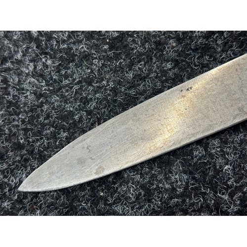 5194 - Private Purchase Knife with single edged blade 177mm in length maker amrked 